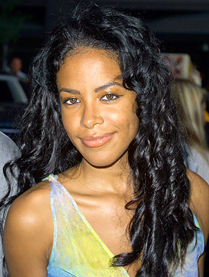 Aaliyah on April 27 2001 at premeire Photo by Jim Spellman